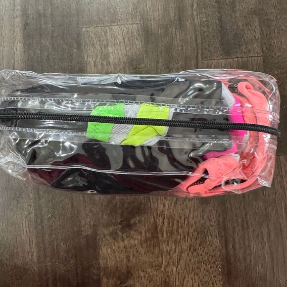 Popvil Black and Neon Mesh Bikini - Picture 5 of 7